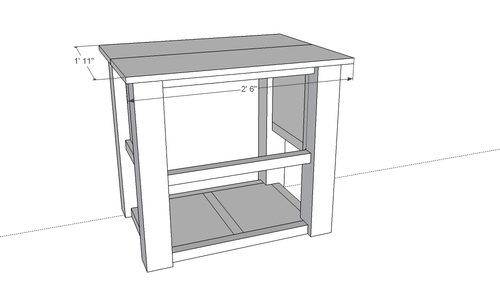 bathroom sink cabinet plans